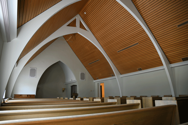 Formal chapel area
