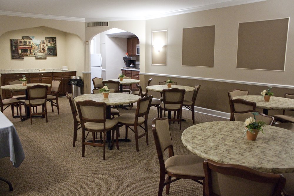 Event reception area